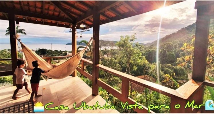 Casa Ubatuba Vista para o Mar Bagian luar foto