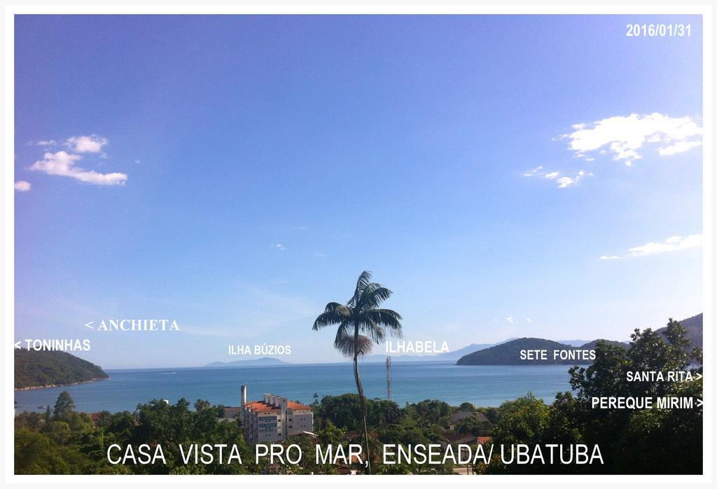 Casa Ubatuba Vista para o Mar Bagian luar foto