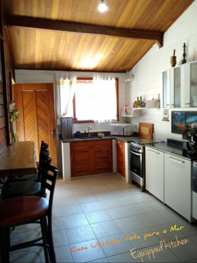 Casa Ubatuba Vista para o Mar Bagian luar foto